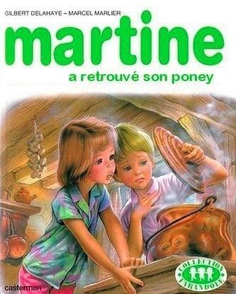 Martine a retrouvé son poney