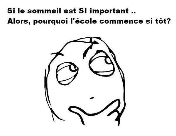 Le sommeil est très important !