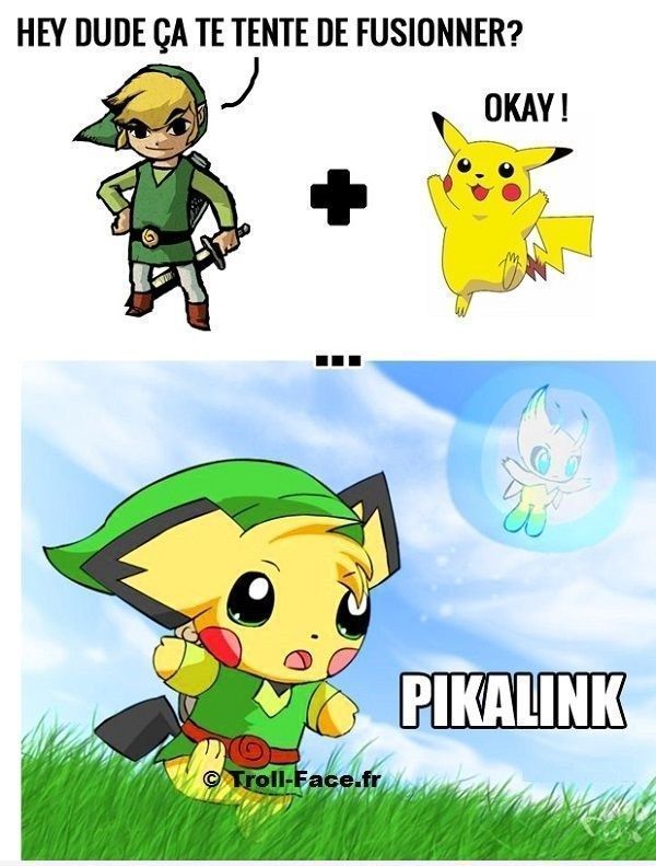 Et si Link & Pikachu fusionnaient ?