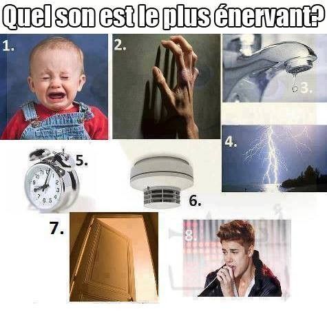 Quel est le son le plus énervant ?