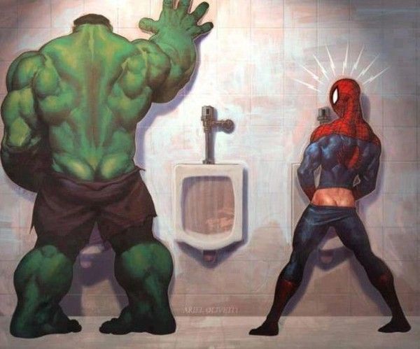 Hulk vs Spiderman, l'affrontement final