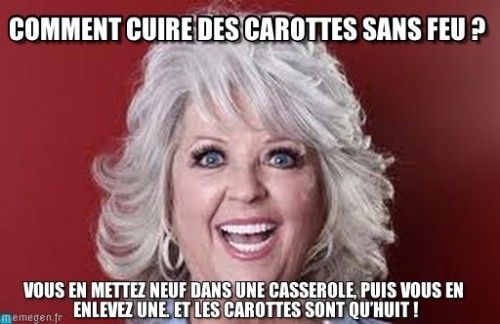 Comment cuire les carottes sans feu ???