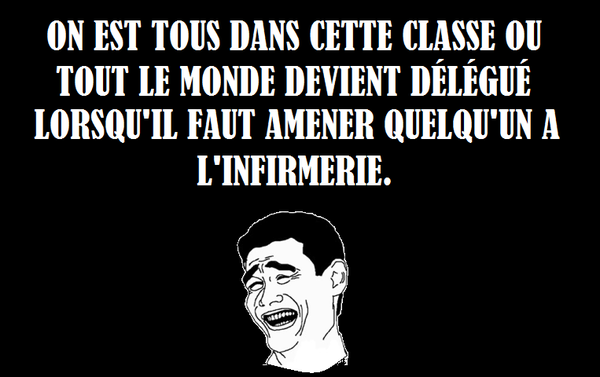 Le moment où l'on devient tous délégué de classe