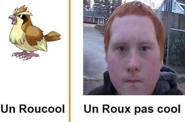 Histoire de roux... Ok je sors...