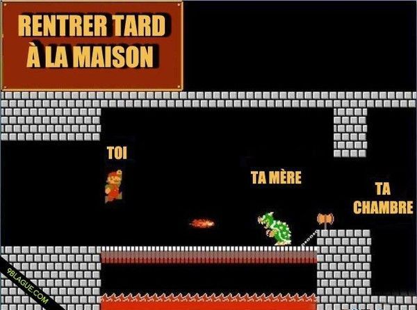 Rentrer tard à la maison...