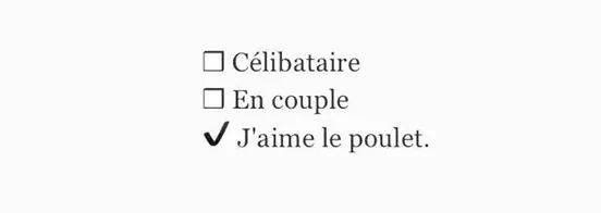 Situation amoureuse ?