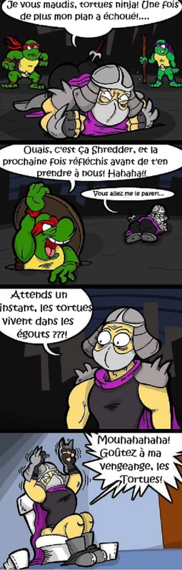 Pas facile tous les jours la vie de Tortue Ninja