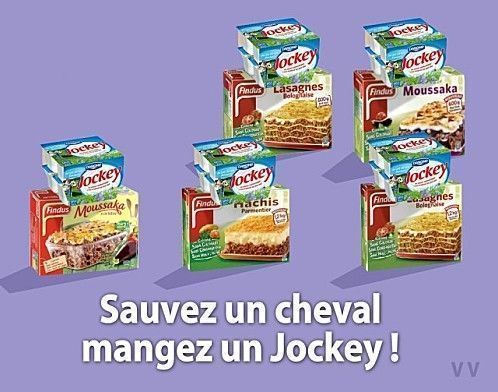 Sauvez un cheval... Mangez un jockey...