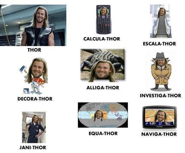 Thor dans tous ses états...