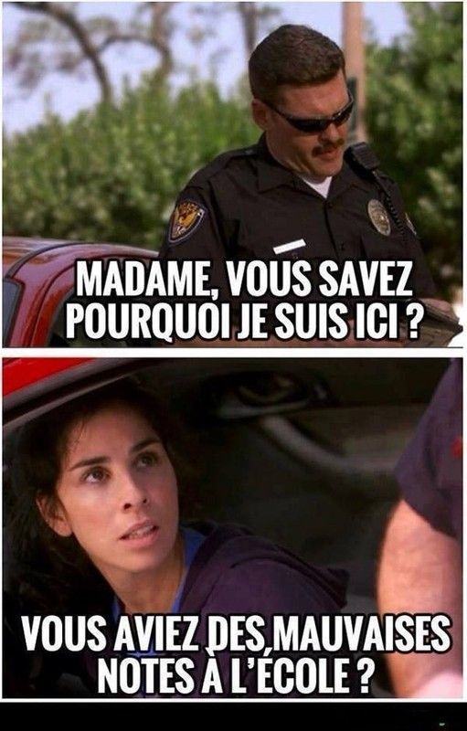 Madame vous savez pourquoi je suis ici ?