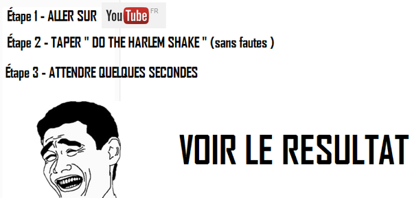 Do the Harlem Shake sur Youtube