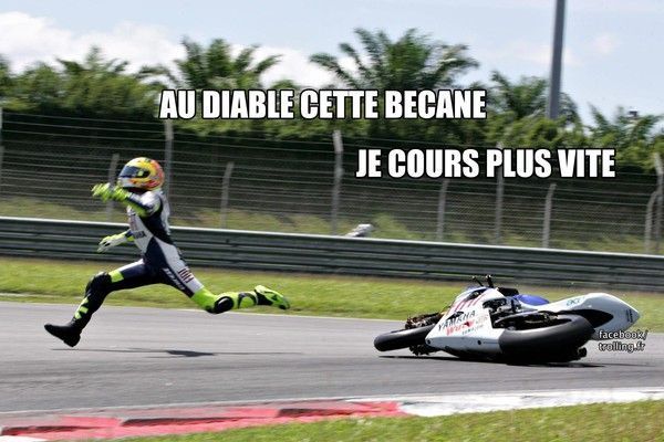 Like a boss, je cours plus vite que ma moto