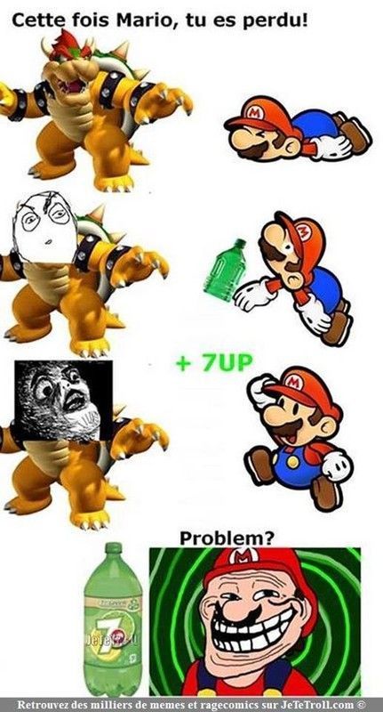 7up version Mario & Bowser