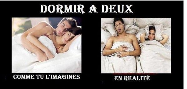 Dormir a deux, rêve et réalité