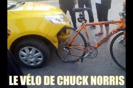 Le vélo de Monsieur Norris !!!