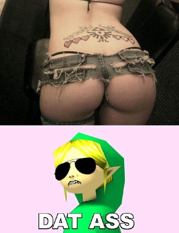 Zelda et Link : Dat Ass !!!