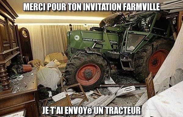 Réponse invitation Farmville