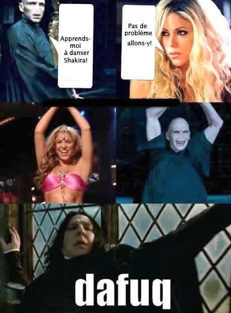 Voldemort et Shakira, une affaire qui roule