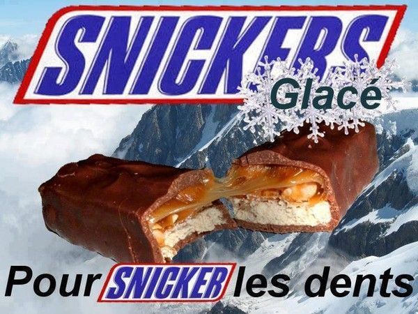 Le nouveau Snickers glacé 