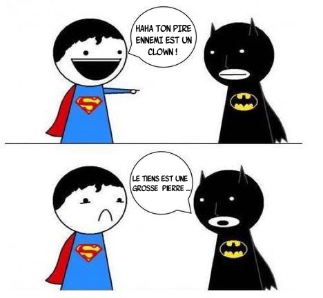 Superman vs Batman : lequel a le pire ennemi ?