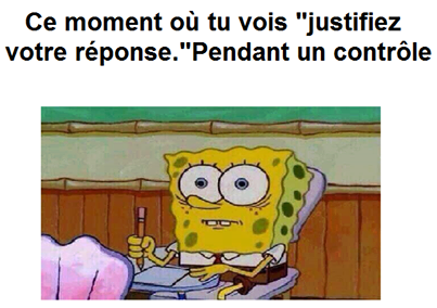 Justifiez votre réponse 