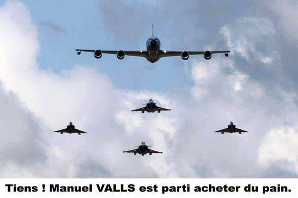 Manuel Valls est de sorti