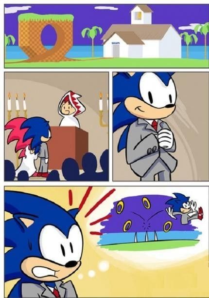 Sonic se marie... Ou pas...