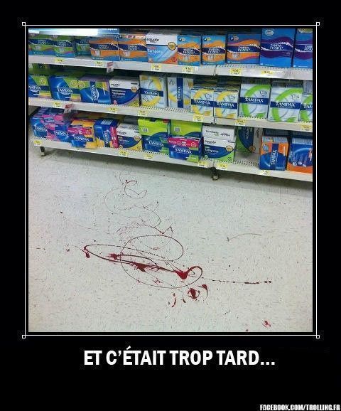 Trop tard...