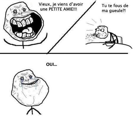 Forever Alone a une petite amie... Ou pas...