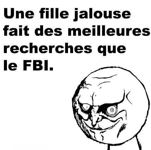 Jalousie et FBI