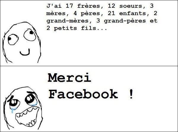 Merci Facebook !!!