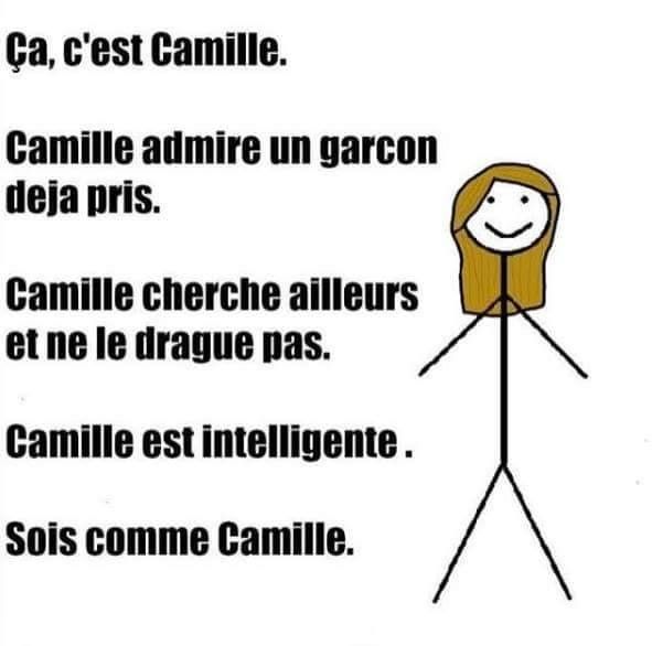 ça c'est Camille