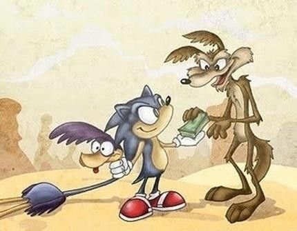 Sonic, coyote, bip bip... Un pacte 