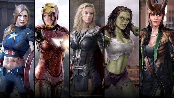 Les Avengers auraient été sexy s’ils avaient été des femmes