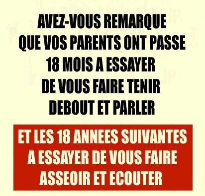 18 mois, 18 ans, les parents ne savent pas ce qu'ils veulent