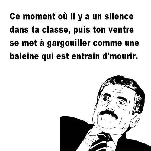 Moment de solitude et de faim...