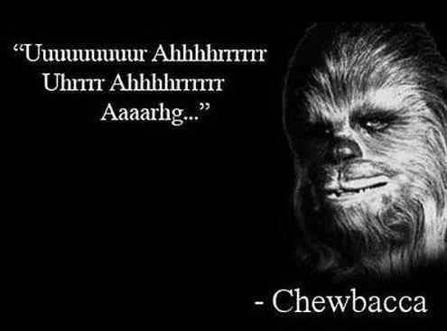 Citation de Chewbacca