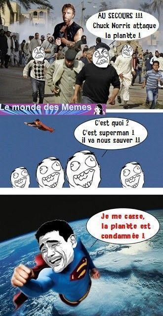 Chuck Norris vs Superman