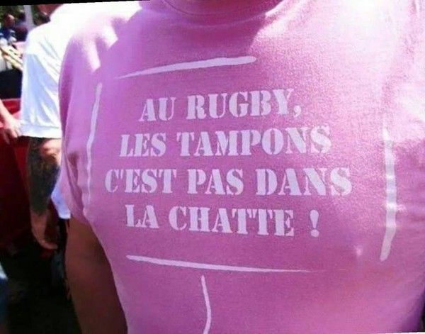 Les tampons et le rugby
