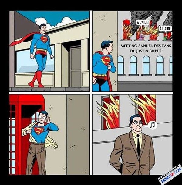 On n'a pas toujours envie d'être un super héros