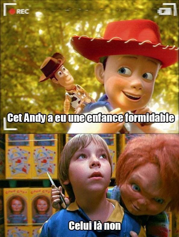 Andy a eu une enfance formidable... Ou pas...
