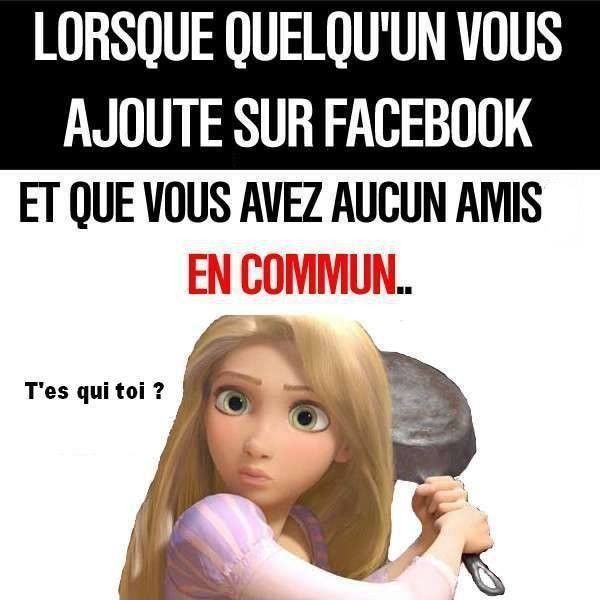 Lorsque quelqu'un vous ajoute en ami sur Facebook