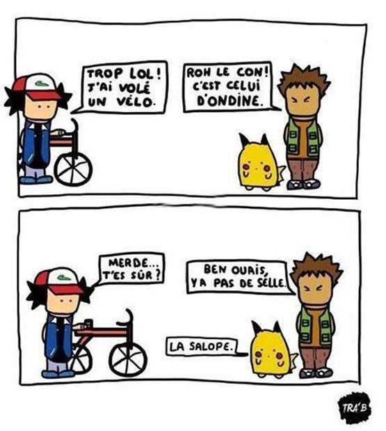 Pokemon : le vélo d'Ondine