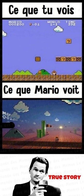 Ce que tu vois & ce que Mario voit