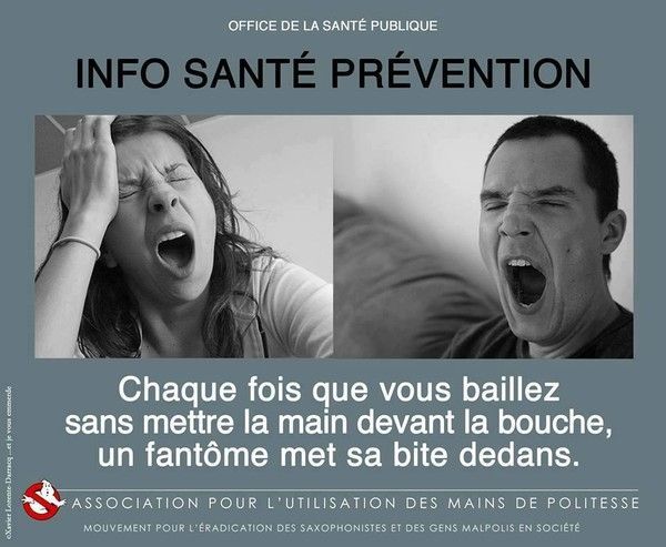 Info Santé Prévention : le baillement