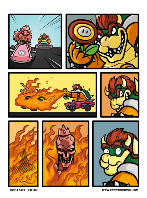 Bowser n'aurait pas du faire ça