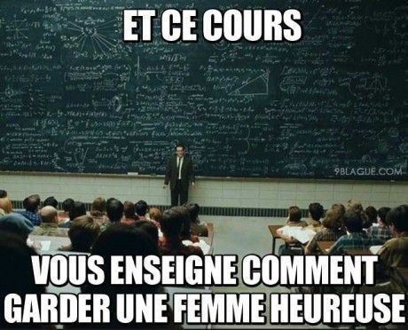 Des cours pour rendre une femme heureuse