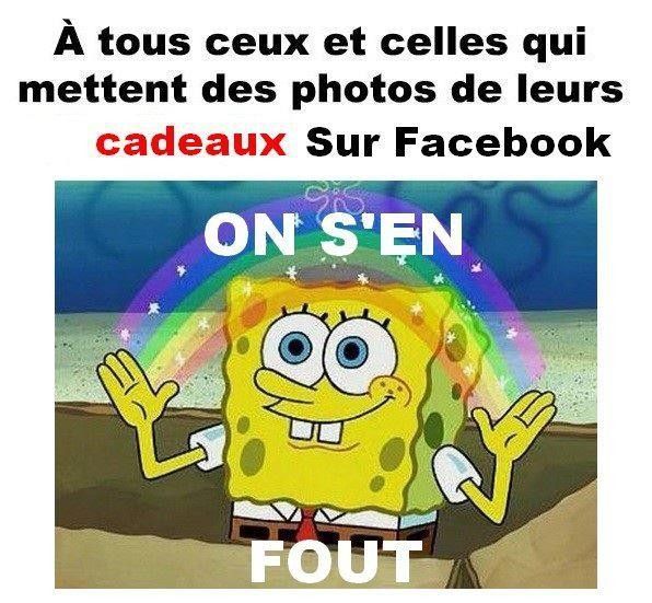 Cadeaux de Noël sur Facebook