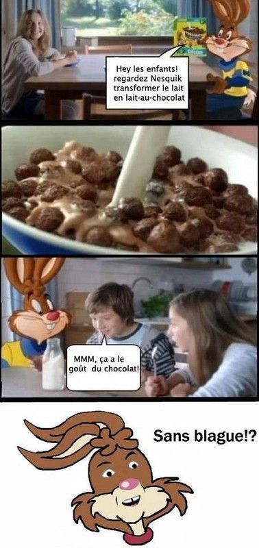 Nesquik au bon goût de chocolat