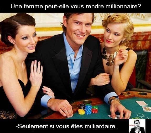 Une femme peut elle vous faire devenir millionnaire ?